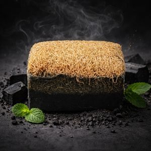 Aktif Karbon Özlü Kabak Lifli Sabun