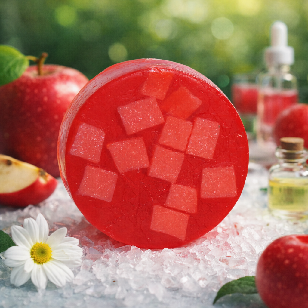 Kırmızı Elma Özlü Güzellik Sabunu