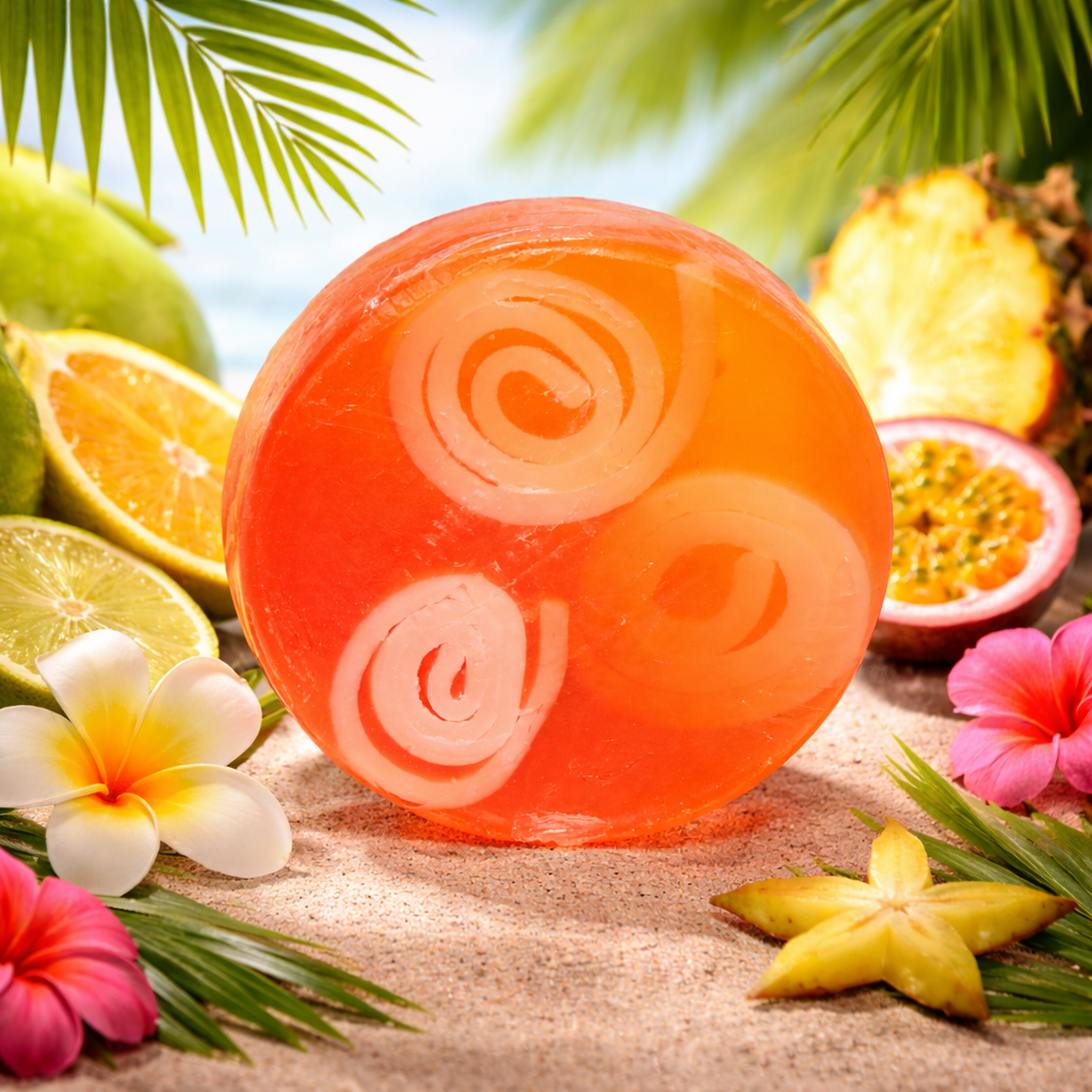 Tropikal Kokulu Güzellik Sabunu