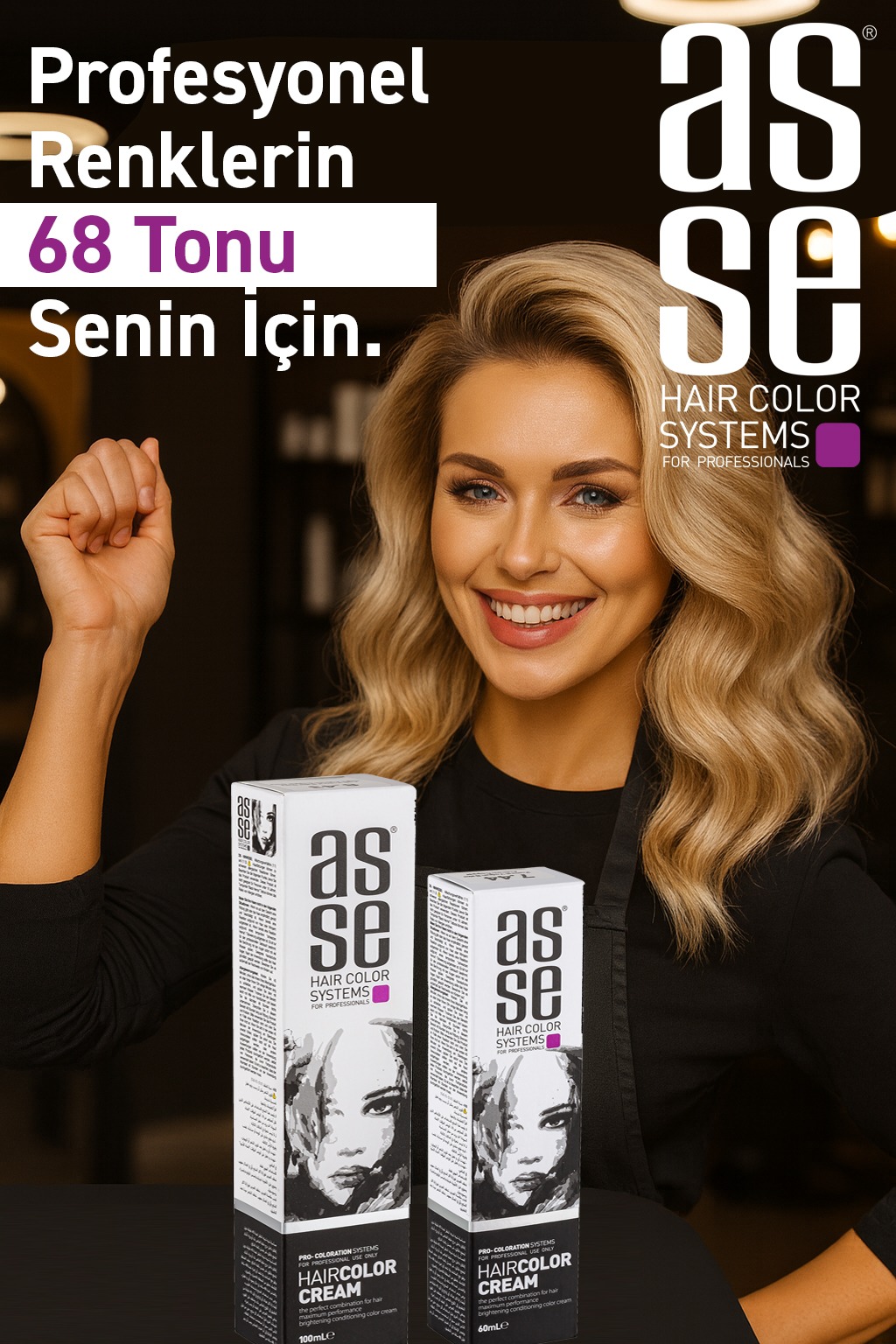 ASSE 6.8 Tonu Saç Boyası