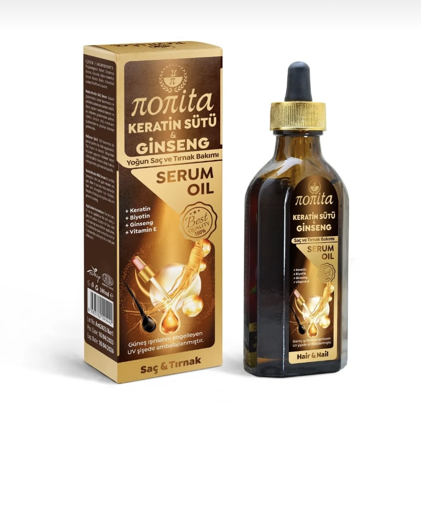 Nonita Keratin Sütü & Ginseng Serum